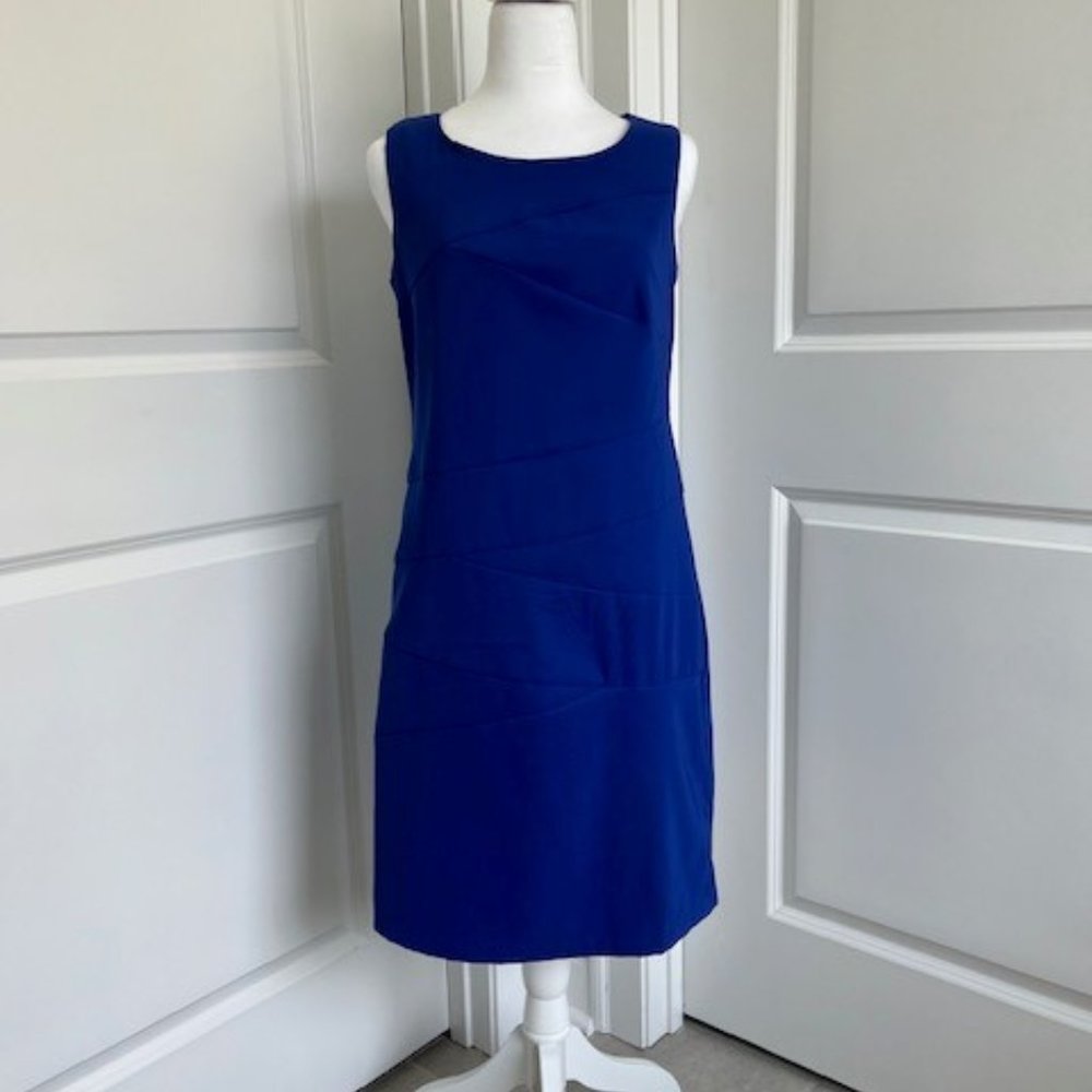 DRESS BARN DRESS IN ROYAL BLUE SIZE 4